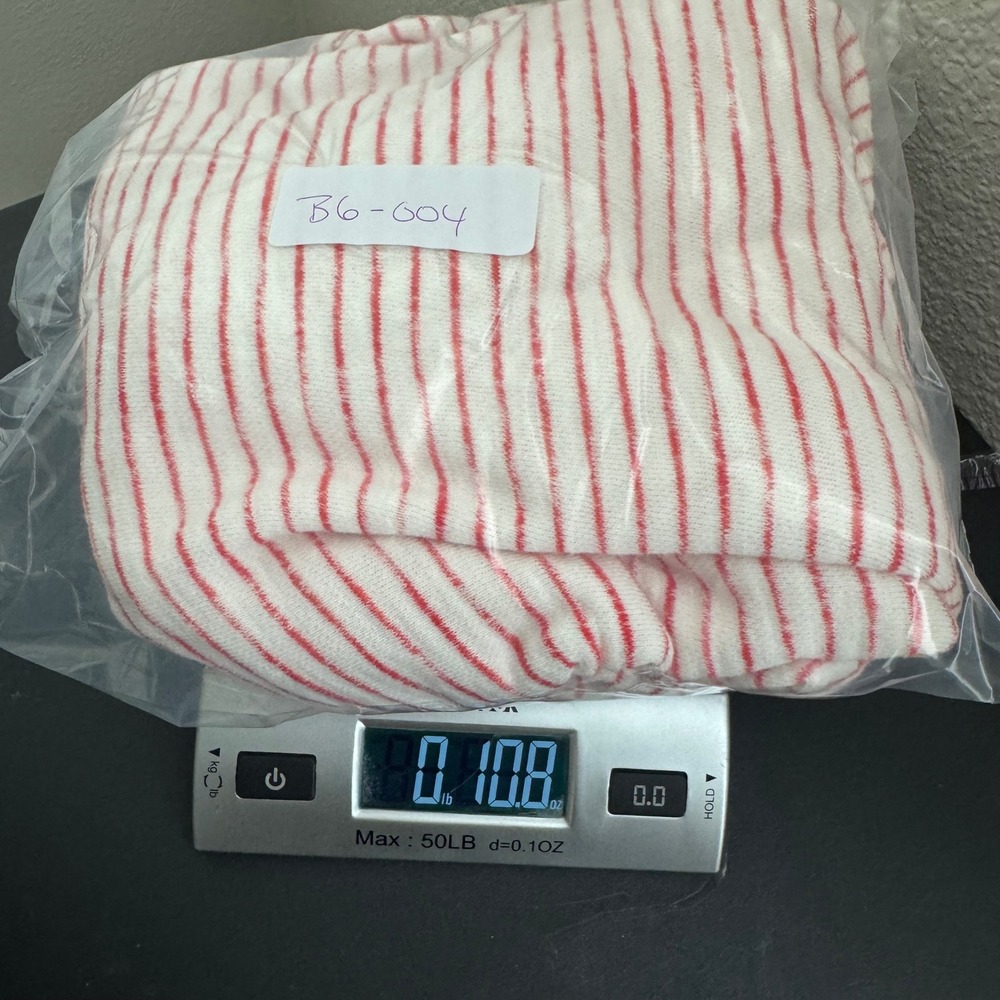 T‎ by Talbots Women's White Red Striped Cotton Long Sleeve Top XL Petite Casual - Picture 9 of 9
